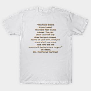 quote  Dr. Seuss T-Shirt